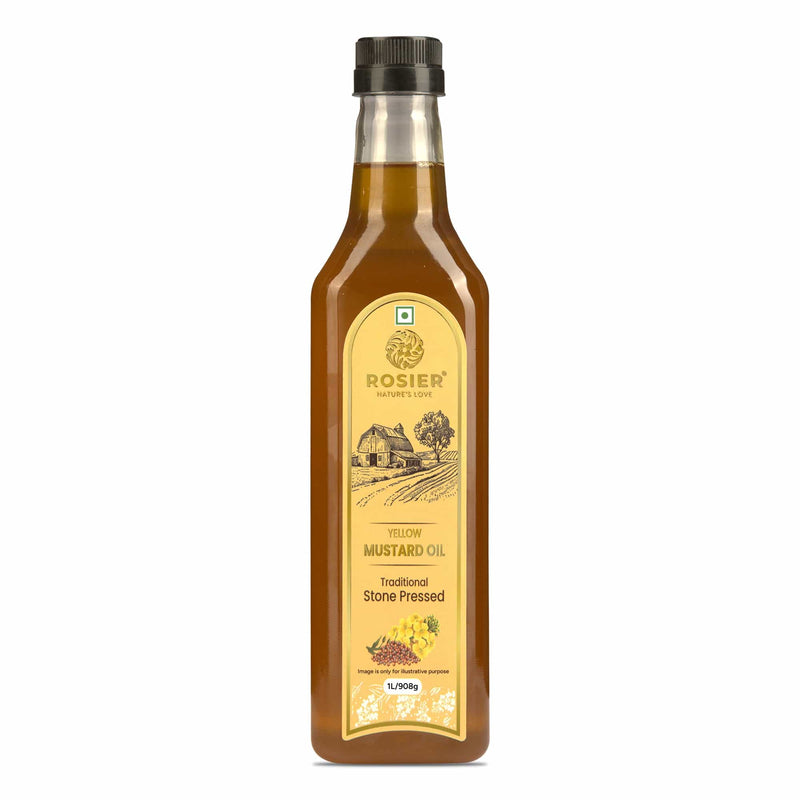 Stone Pressed Yellow Mustard Oil