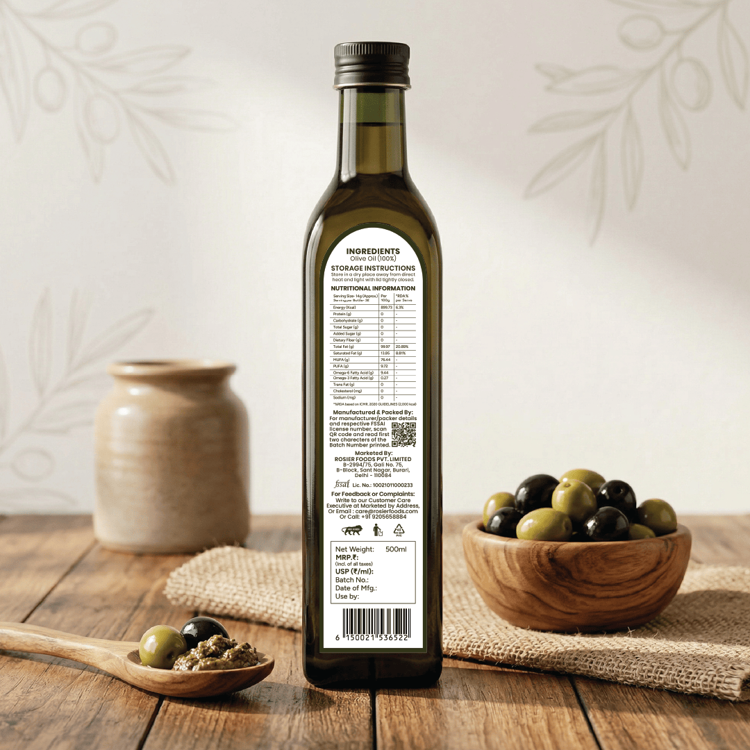 Stone Pressed Olive Oil 500 ML