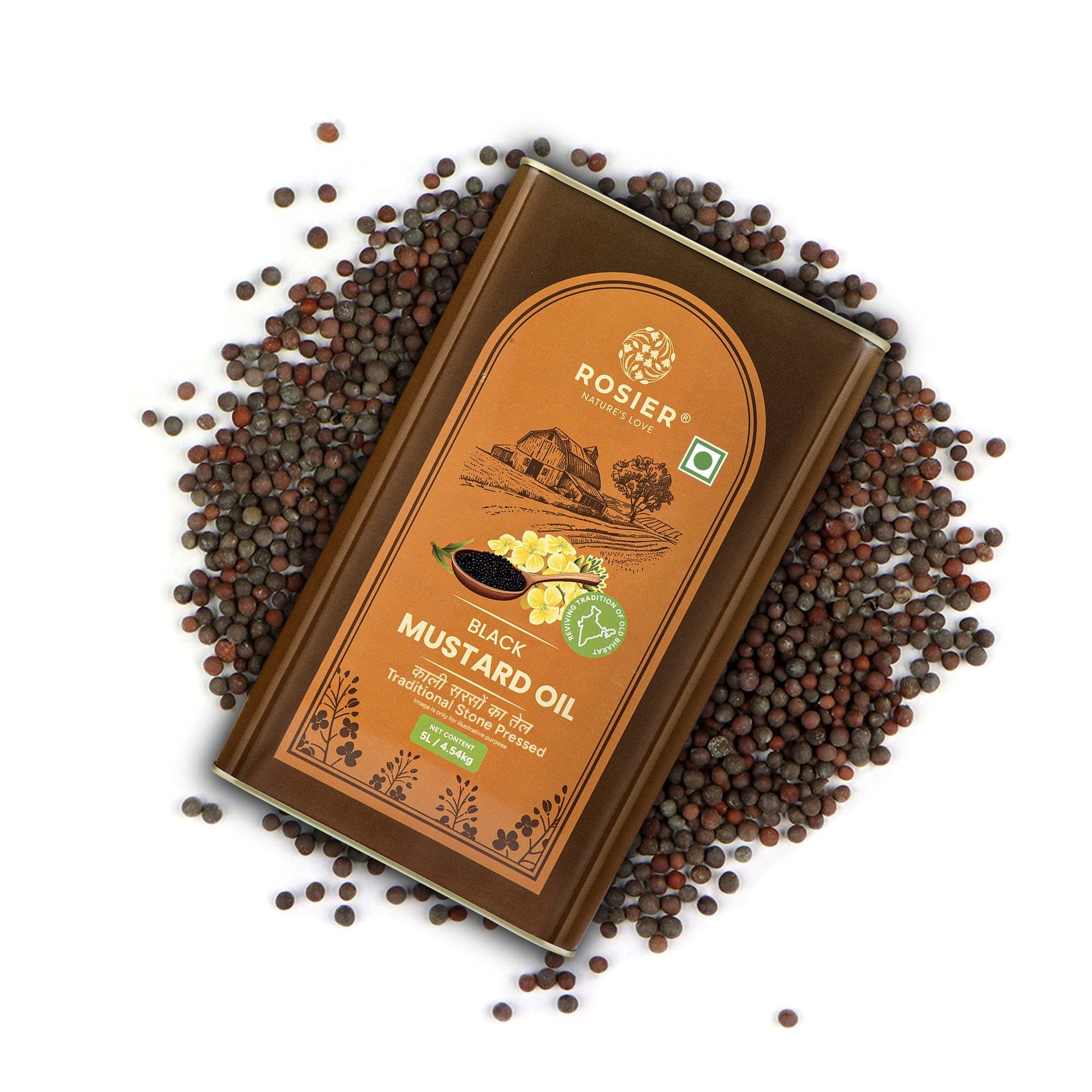 Stone Pressed Black Mustard Oil