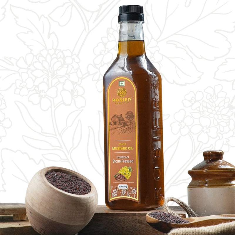 Stone Pressed Black Mustard Oil