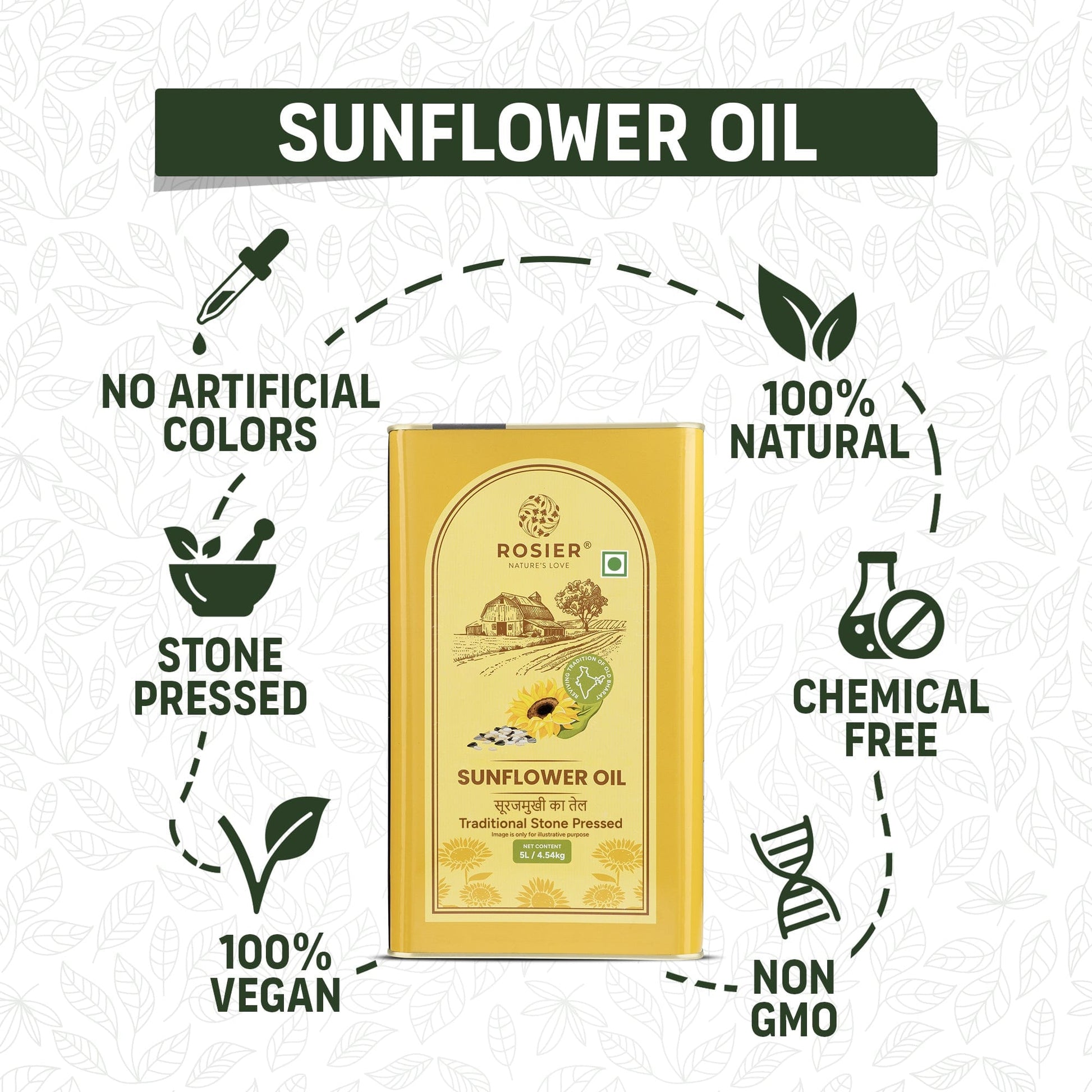 Stone Pressed Sunflower Oil