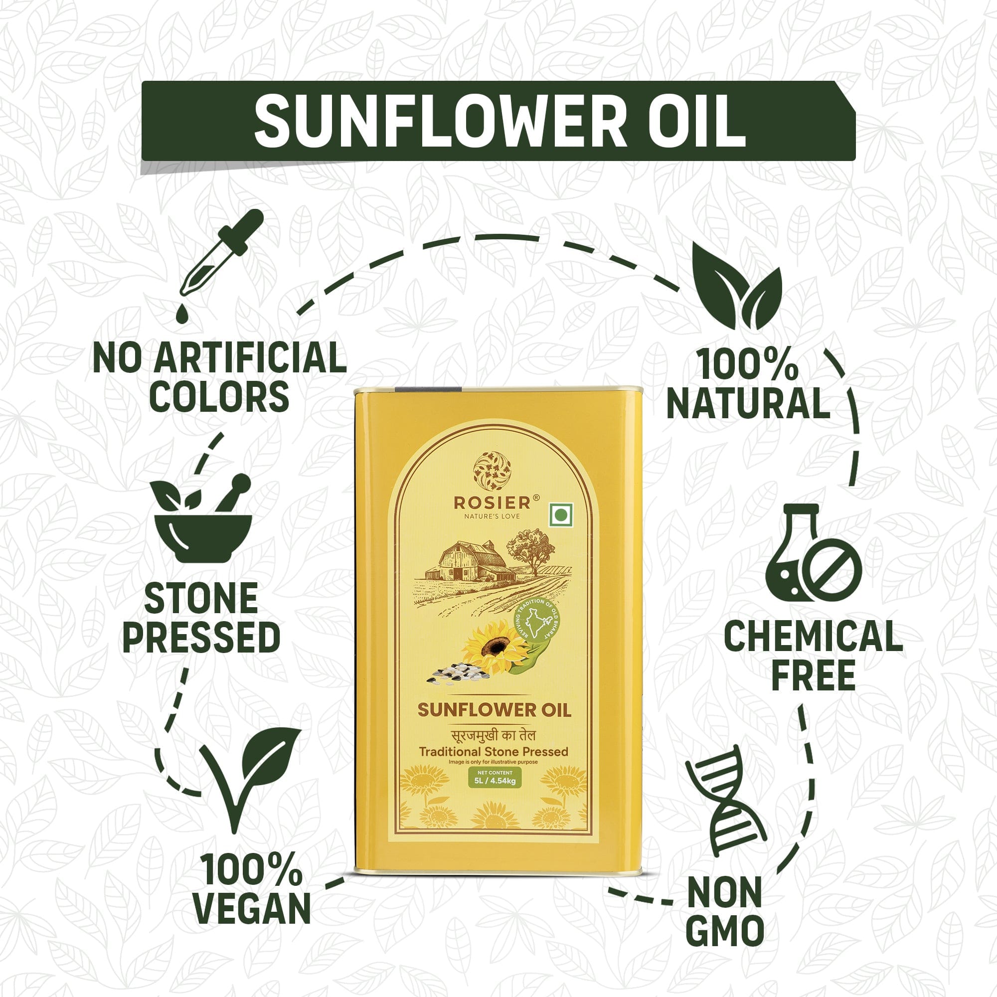Stone Pressed Sunflower Oil