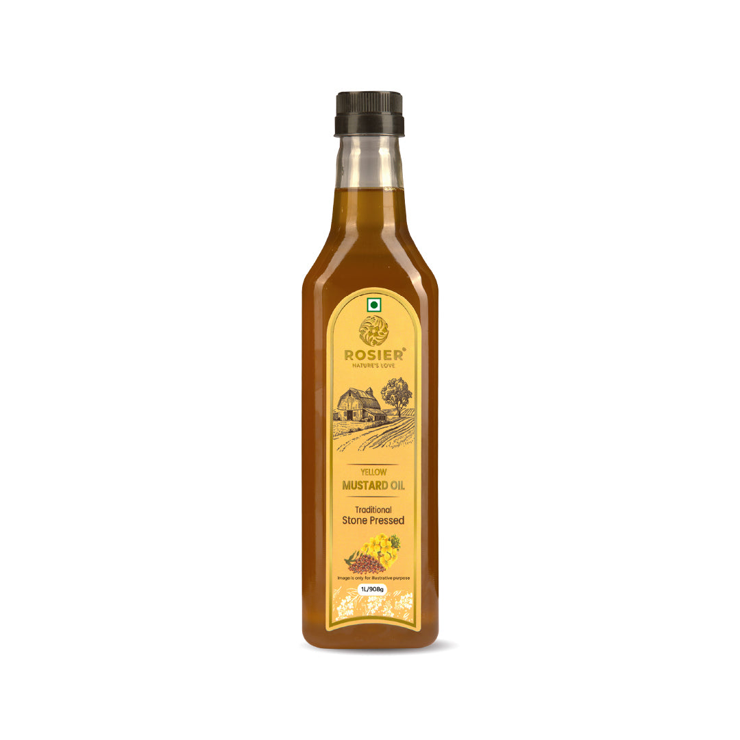 Stone Pressed Yellow Mustard Oil
