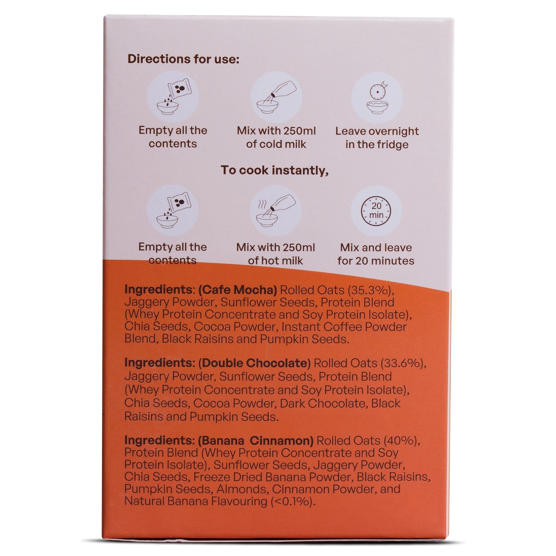 Overnight Oats - Assorted Pack Pack of 6