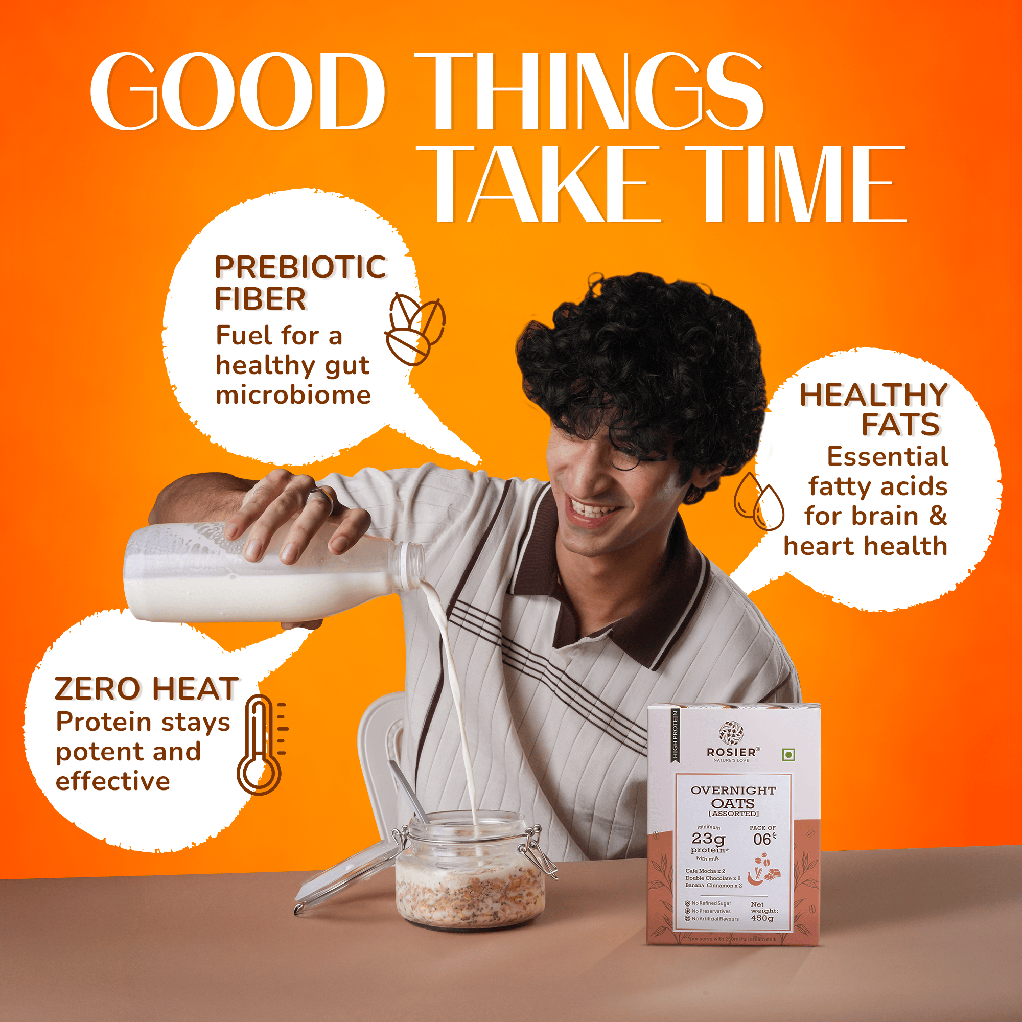 Overnight Oats - Assorted Pack Pack of 6