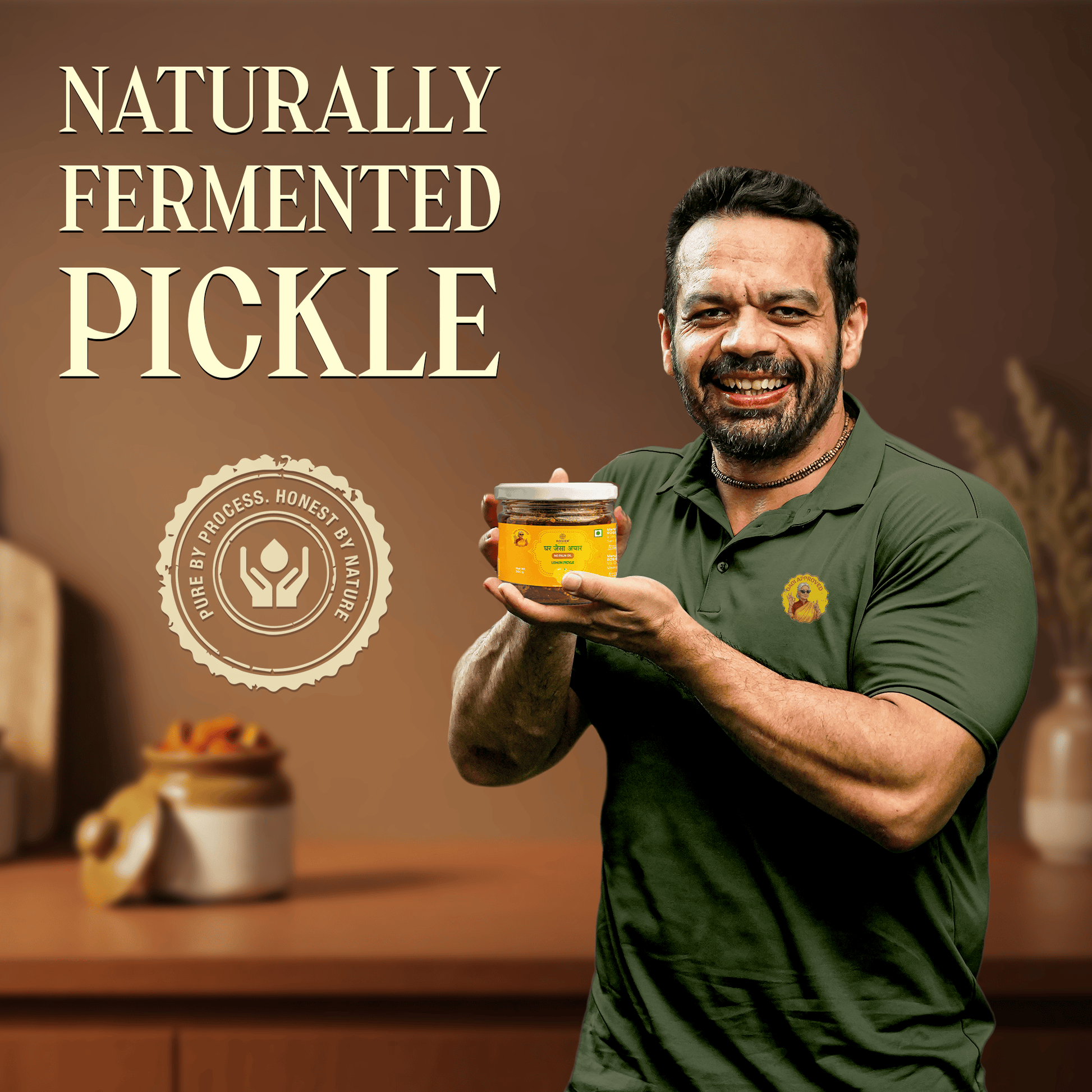 Lemon Pickle - Natural Sun Dried 300 Gms