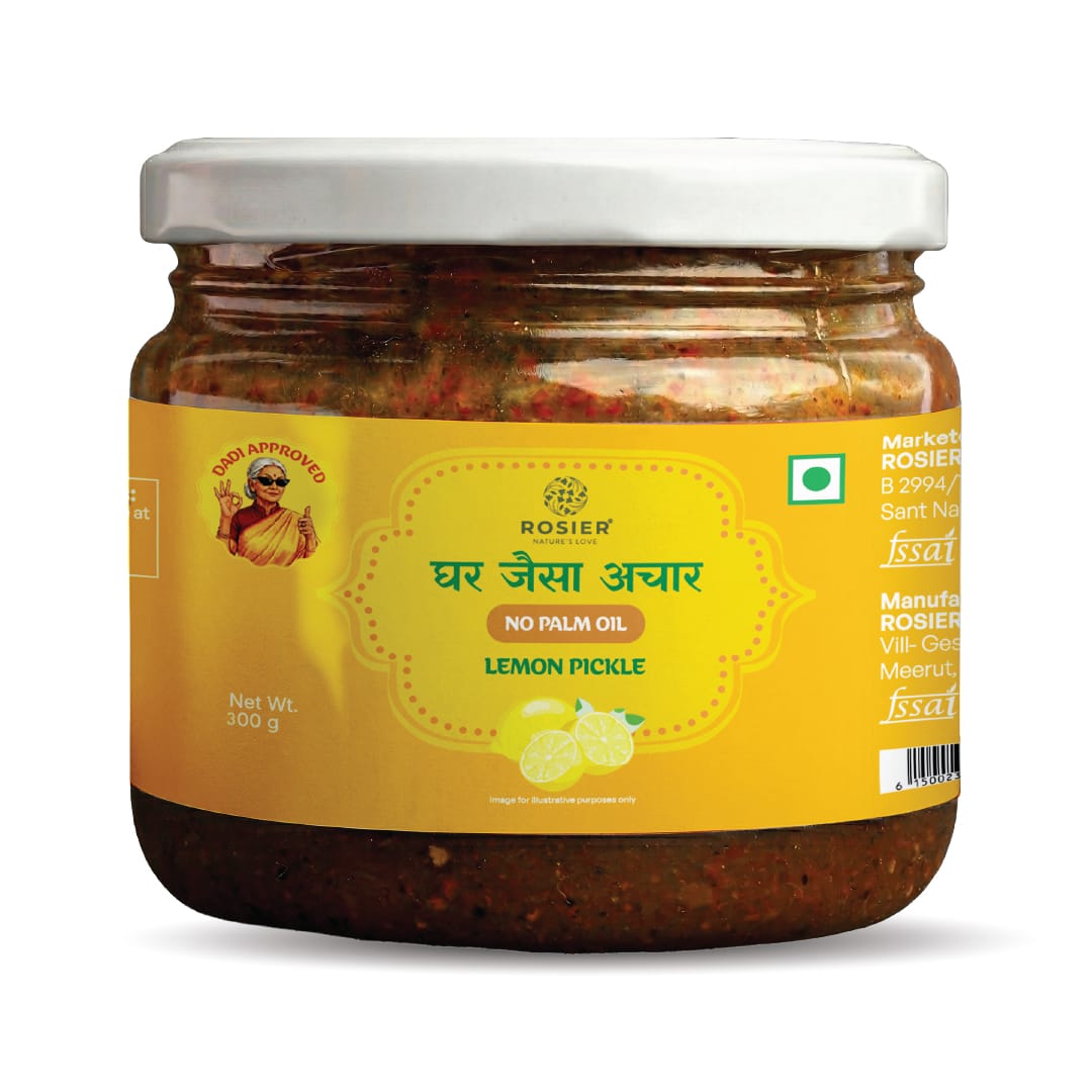 Lemon Pickle - Natural Sun Dried 300 Gms
