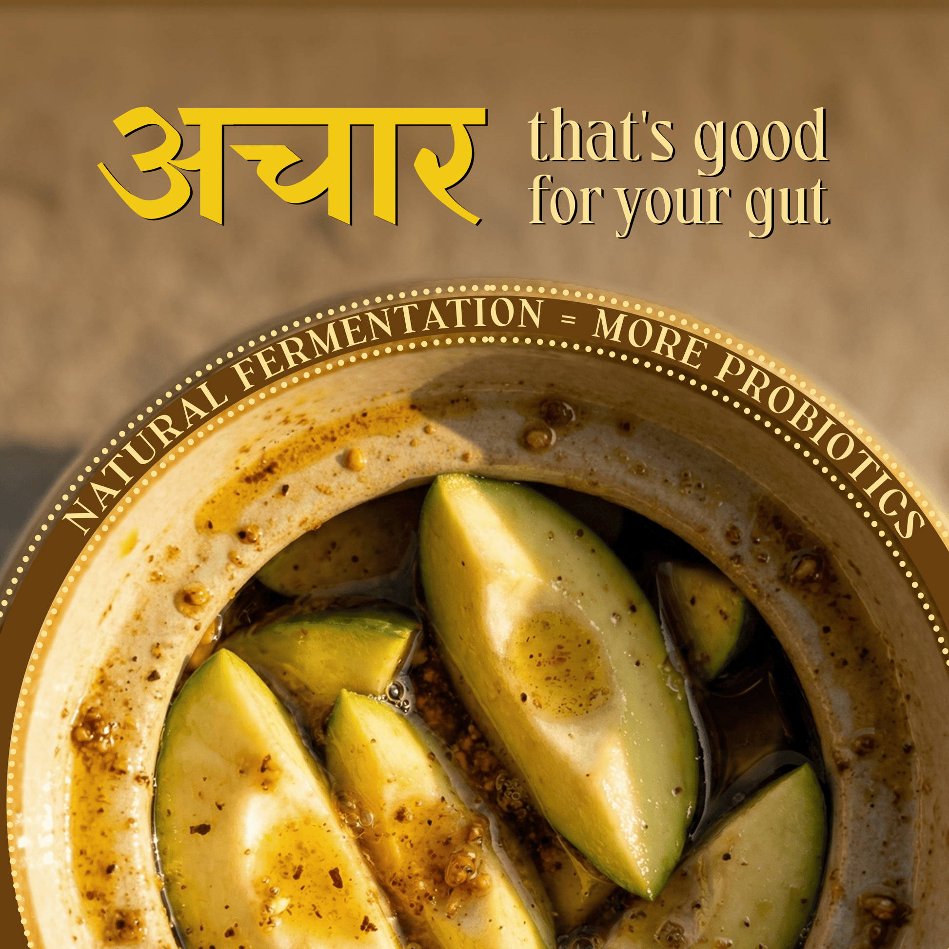 Mango Pickle - Natural Sun Dried 300 Gms