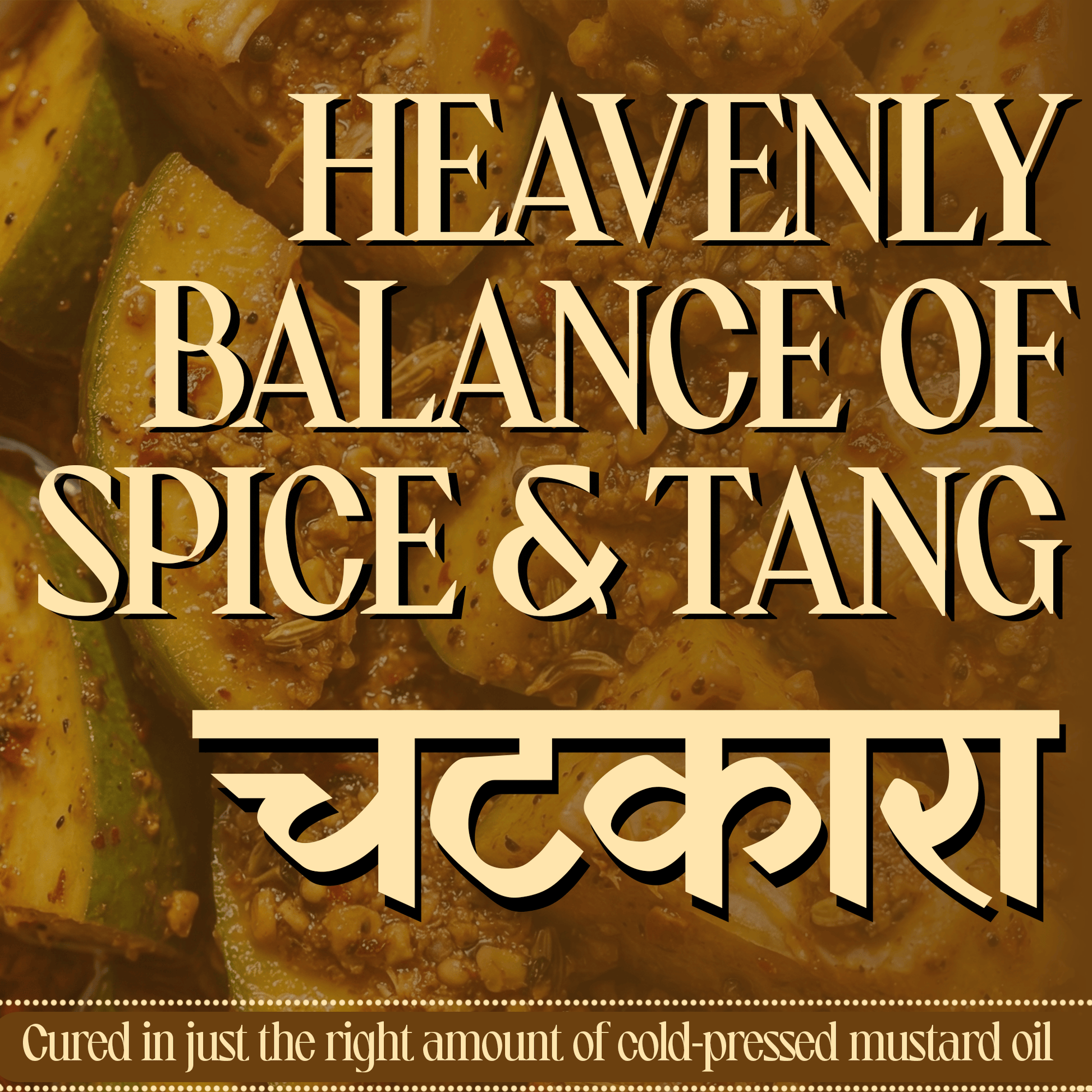 Mango Pickle – Aam Ka Achar – Traditional Homemade Indian Pickle – Natural Ingredients – 300g Glass Jar - No Artificial Preservatives 300 Gms