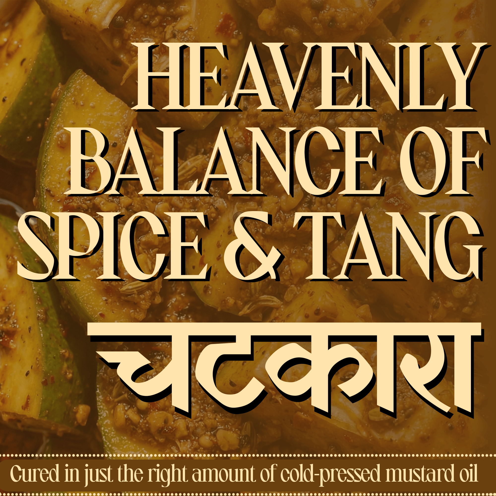 Mango Pickle – Aam Ka Achar – Traditional Homemade Indian Pickle – Natural Ingredients – 300g Glass Jar - No Artificial Preservatives 300 Gms