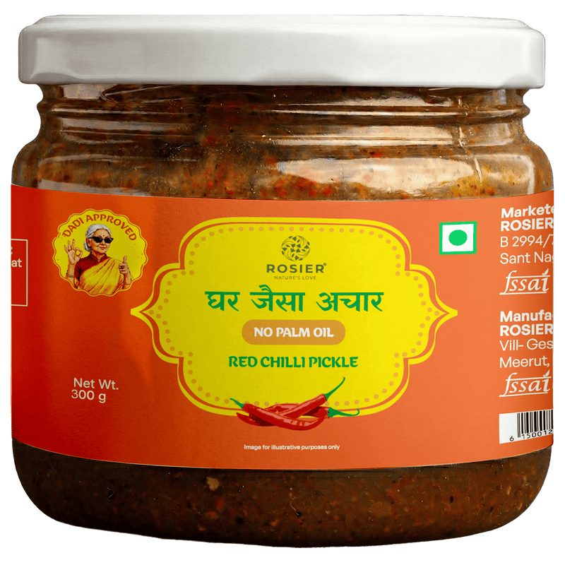 Red Chilly Pickle - Natural Sun Dried