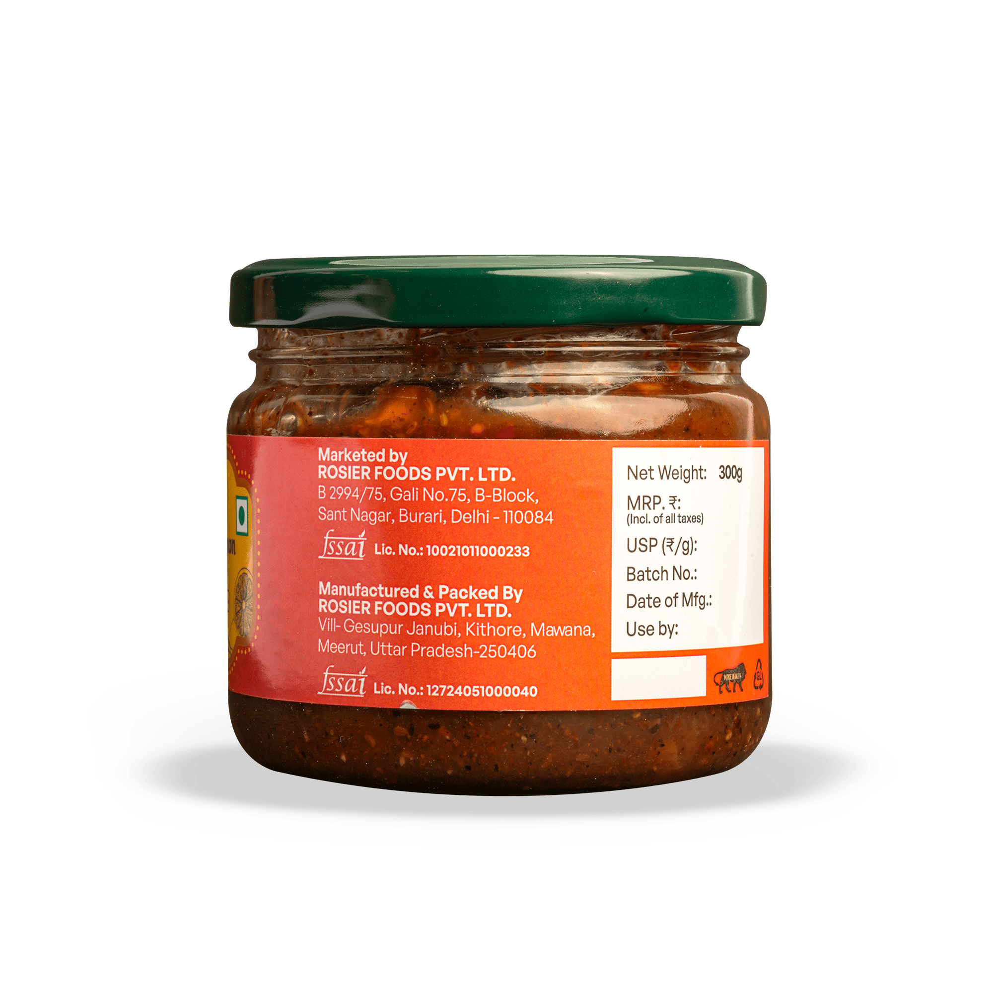 Sweet Lemon Pickle 300 Gms