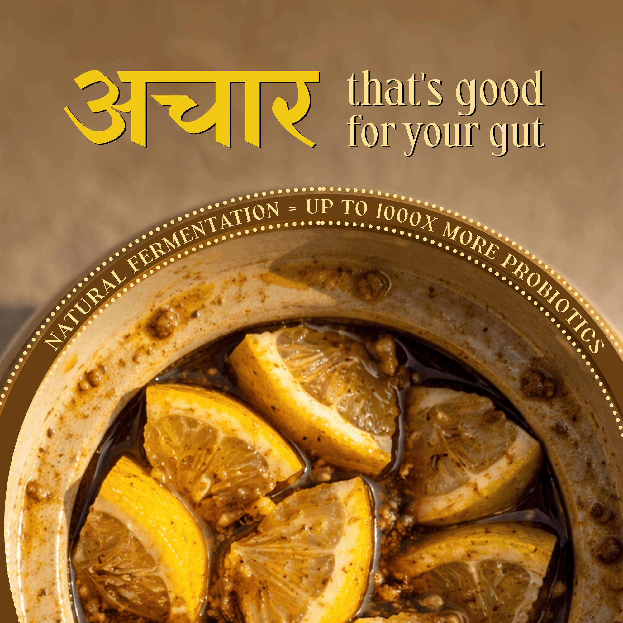 Sweet Lemon Pickle - Natural Sun Dried 300 Gms