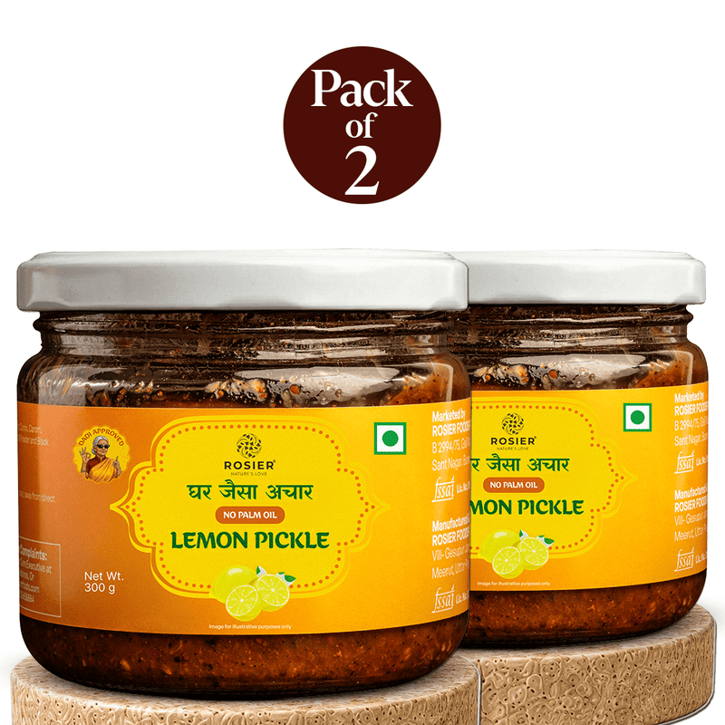 Lemon Pickle - Natural Sun Dried (Pack of 2)