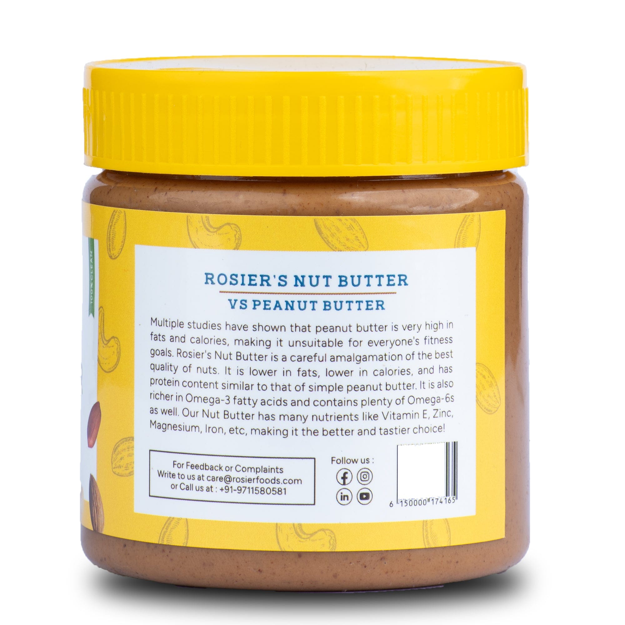 Rosier Foods Nut Butter 300g