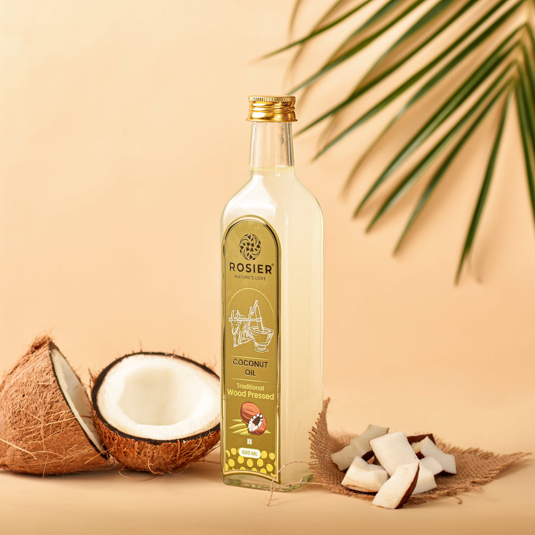 Wood Pressed Virgin Coconut Oil Rosier Foods